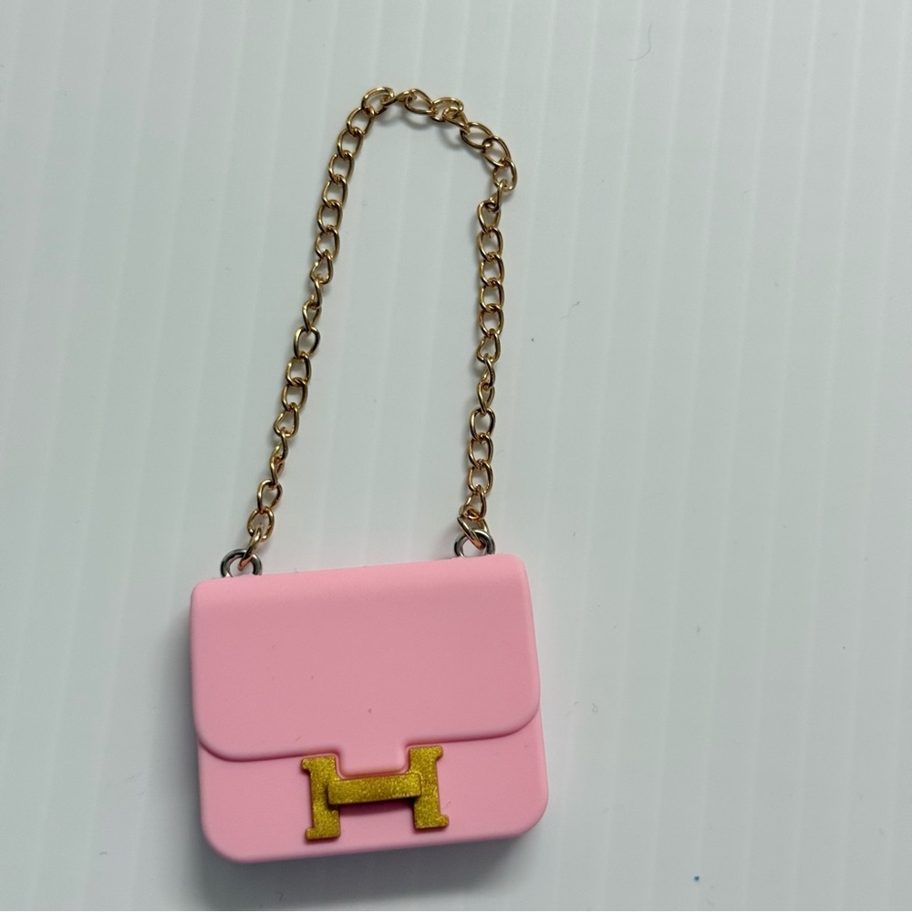 Labubu Purse- Pink H Purse For Pop Marts Labubu Doll